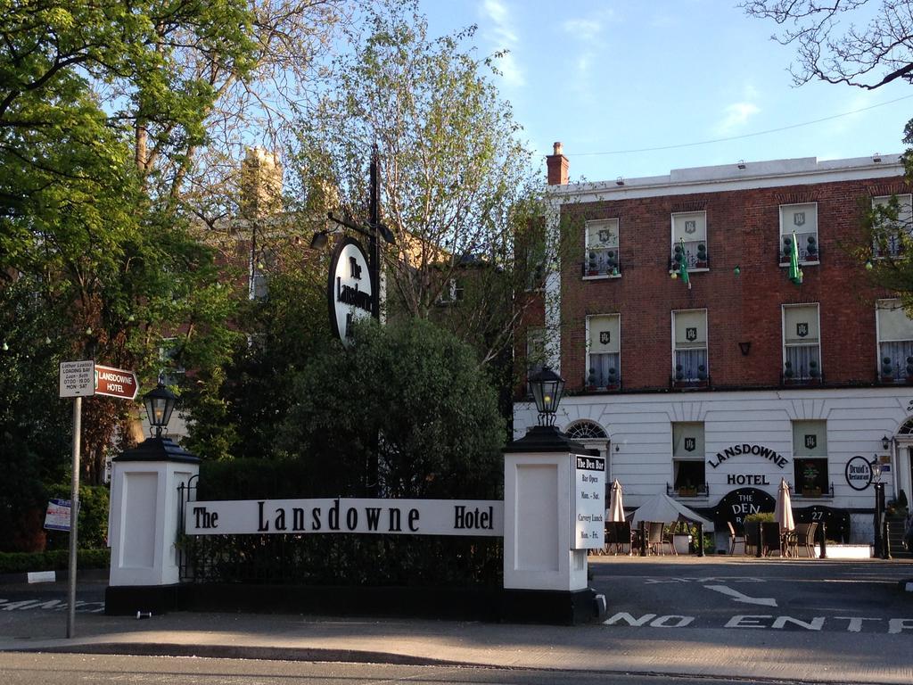 The Lansdowne Hotel Dublin Exteriér fotografie